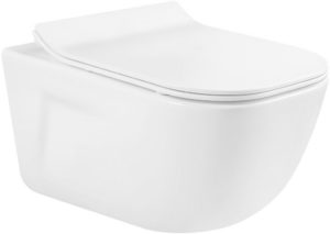 MEXEN/S MARGO závěsná WC mísa včetně sedátka s slow-slim