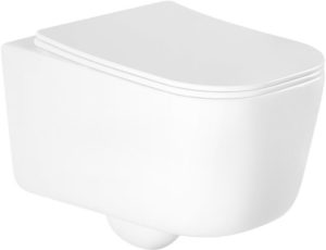 MEXEN/S Stella Závěsná WC mísa včetně sedátka s slow-slim