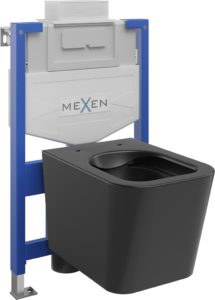 MEXEN/S WC předstěnová instalační sada Fenix XS-U s mísou WC Teo