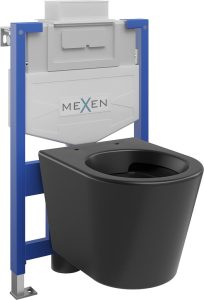 MEXEN/S WC předstěnová instalační sada Fenix XS-U s mísou WC Rico