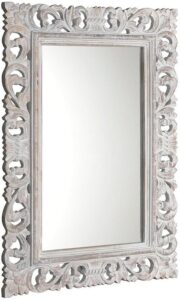 SAPHO SCULE zrcadlo ve vyřezávaném rámu 80x120cm