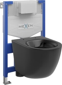 MEXEN/S WC předstěnová instalační sada Fenix XS-F s mísou WC Lena