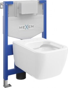 MEXEN/S WC předstěnová instalační sada Fenix XS-F s mísou WC Margo