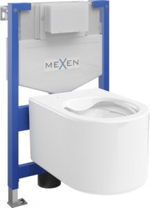 MEXEN/S WC předstěnová instalační sada Fenix XS-F s mísou WC Sofia