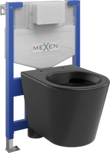 MEXEN/S WC předstěnová instalační sada Fenix XS-F s mísou WC Rico