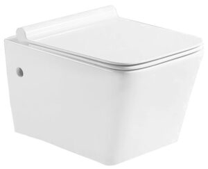 MEXEN Cube Závěsná WC mísa včetně sedátka s slow-slim