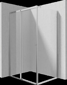 DEANTE/S Sprchový kout pevná stěna 140 posuvné dveře 100 KTS_034P+KTSP010P+KTS_0P1X KERRIA/0258