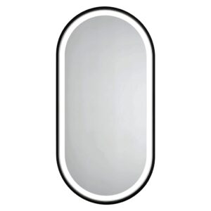 HOPA Zrcadlo s LED osvětlením ERFURT BLACK Rozměr A 50 cm