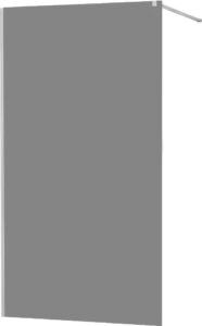 MEXEN/S KIOTO Sprchová zástěna WALK-IN 130×200 cm 8 mm, chrom, kouřové sklo 800-130-101-01-40