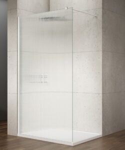 GELCO VARIO WHITE jednodílná sprchová zástěna k instalaci ke stěně, sklo nordic, 900 GX1590-07