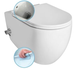 ISVEA INFINITY CLEANWASH závěsná WC mísa Rimless