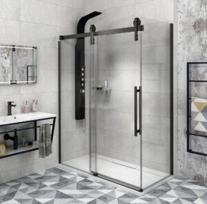 GELCO VOLCANO BLACK Obdélníkový sprchový kout 1800x900