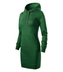 MALFINI SNAP dámské Šaty lahvově zelená XXL